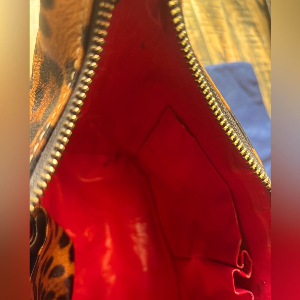 Dooney & Bourke Leopard Jaguar Bucket Bag - Picture 10 of 14